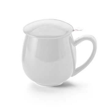 Kruus sõelaga lumivalge 350ml