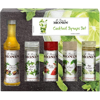 MONIN Kokteilisiirupite komplekt 5x50ml
