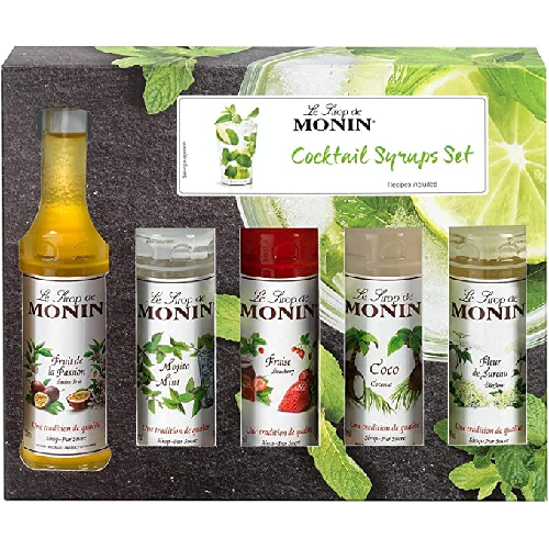 MONIN Kokteilisiirupite komplekt 5x50 ml