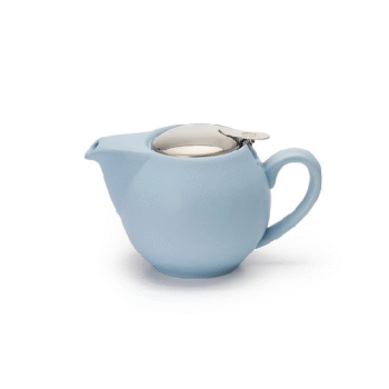 Sõelaga teekann helesinine, matt 500 ml