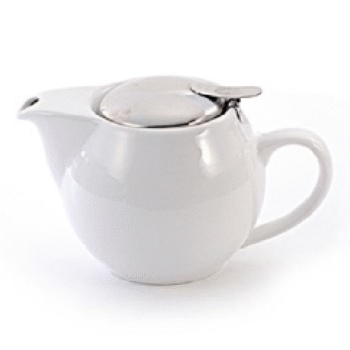 Sõelaga teekann lumivalge 900 ml