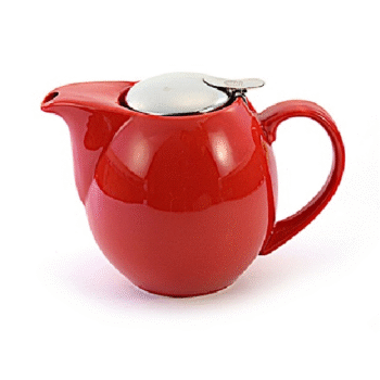 Sõelaga teekann kärtspunane 900 ml