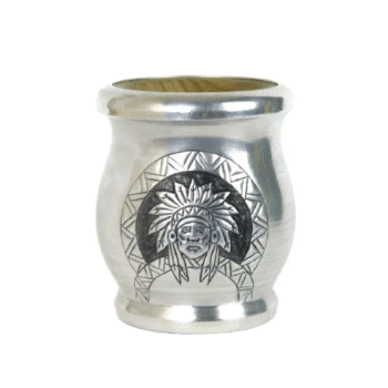 Palo santo-metall kalebas Inka 180 ml