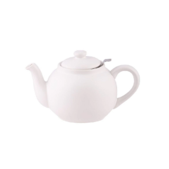 Vintage teekann valge 1,5 L