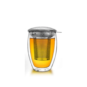Kuuma/külma joogi klaas metallsõelaga 400 ml