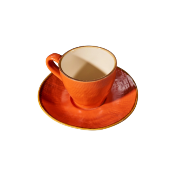 Espressotass oranž 100 ml